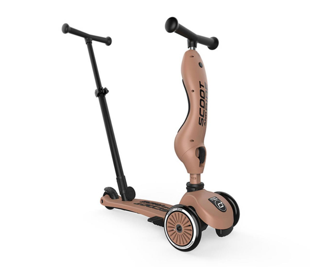 Scoot & Ride Highwaykick 1 Push and Go 2w1 Jeździk i hulajnoga Mocha - 1356966 - zdjęcie 2